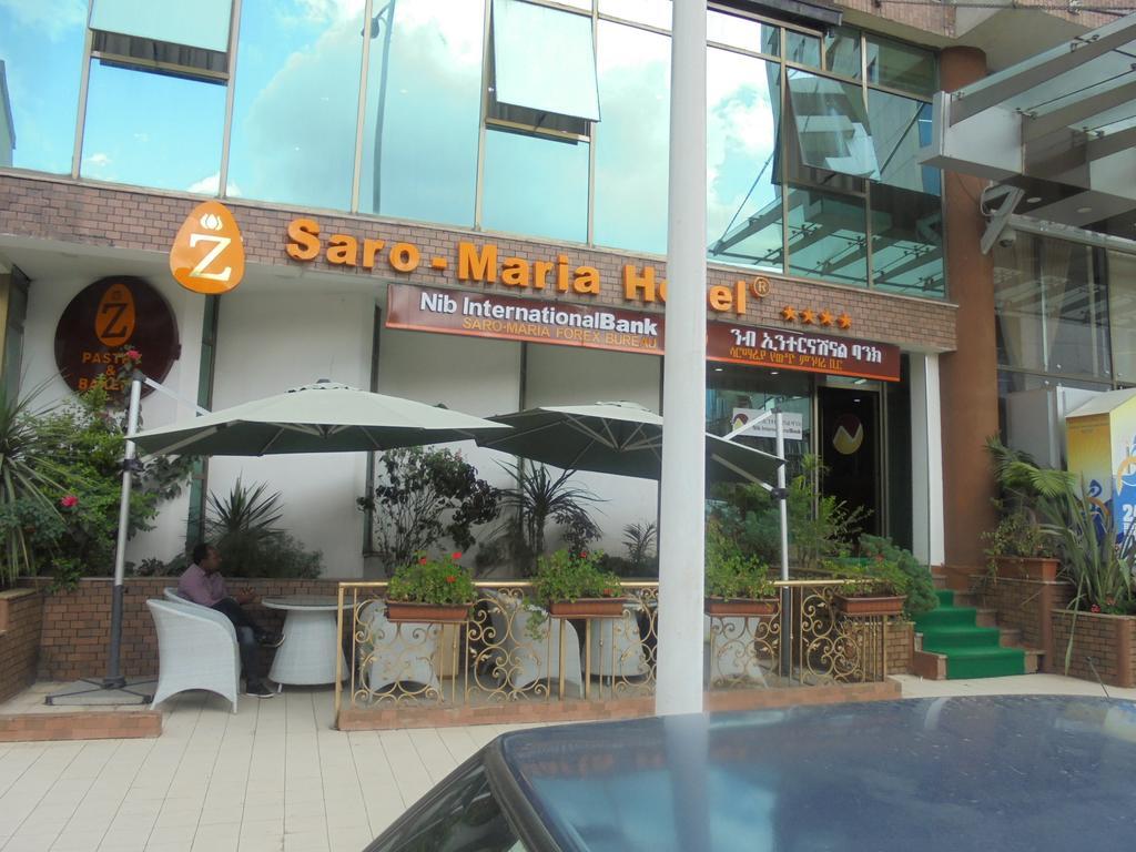 Saro Maria Hotel Adis Abeba Exterior foto